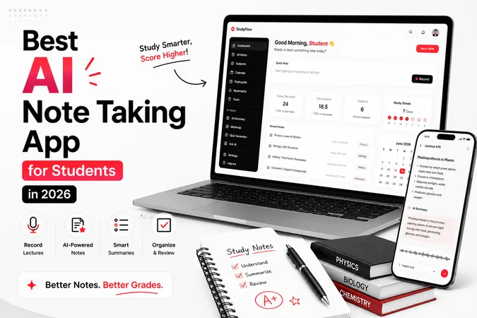 Best AI Note Taking App for Students in 2026